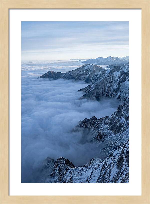 Mountain Sunrise Above Clouds
