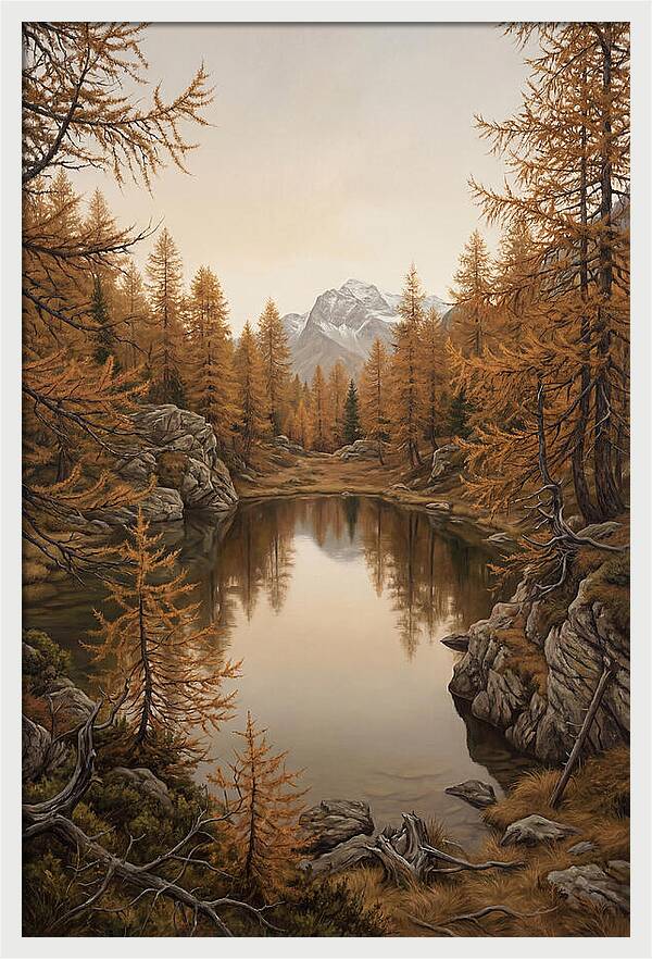 Mountain Tarn Reflections