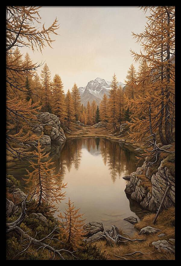 Mountain Tarn Reflections