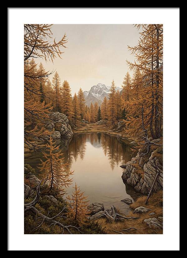 Mountain Tarn Reflections