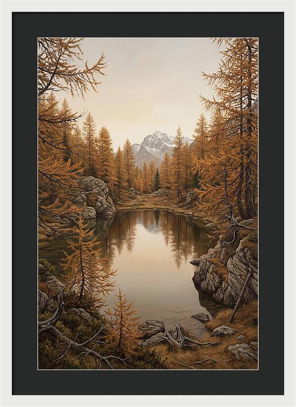 Mountain Tarn Reflections