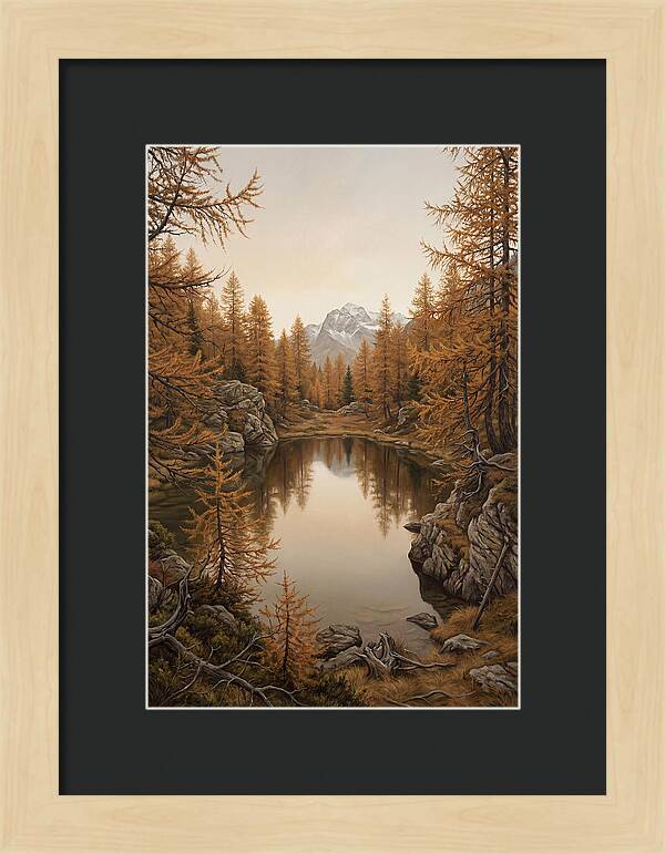 Mountain Tarn Reflections