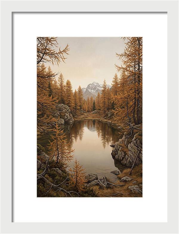 Mountain Tarn Reflections