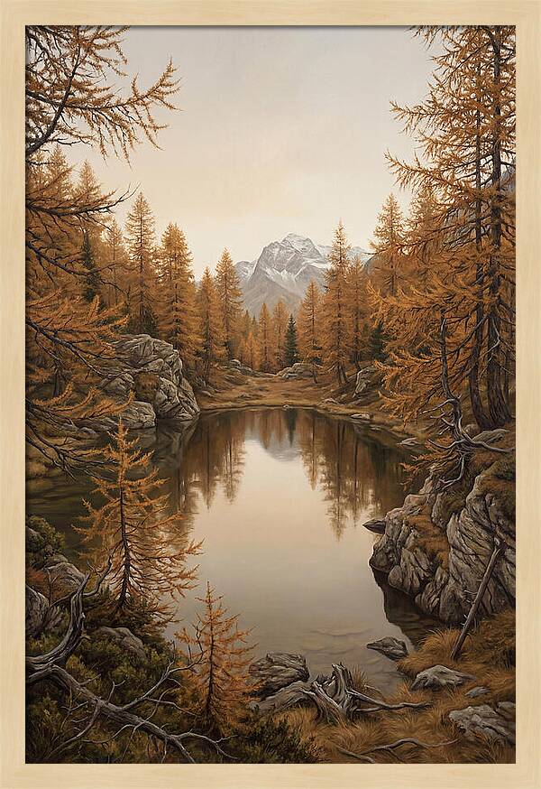 Mountain Tarn Reflections