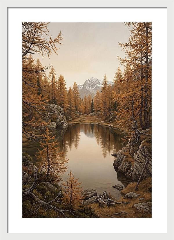 Mountain Tarn Reflections