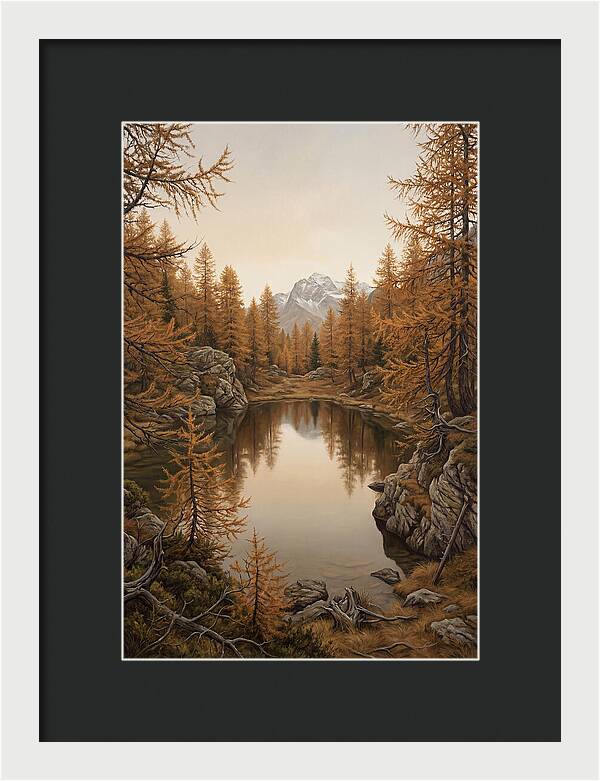 Mountain Tarn Reflections