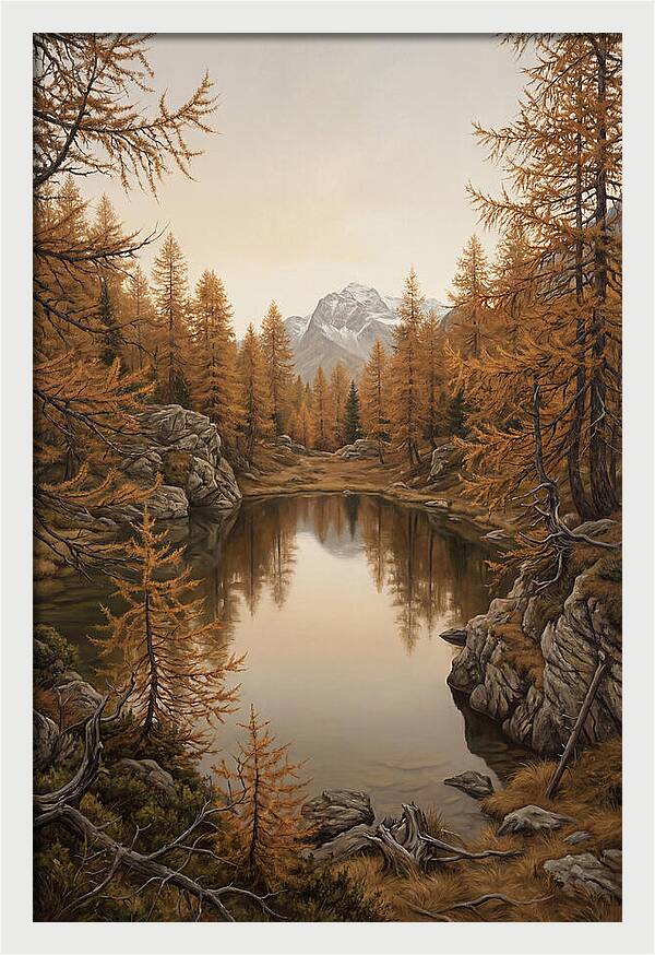 Mountain Tarn Reflections