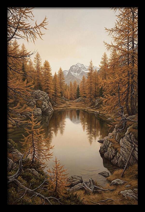 Mountain Tarn Reflections