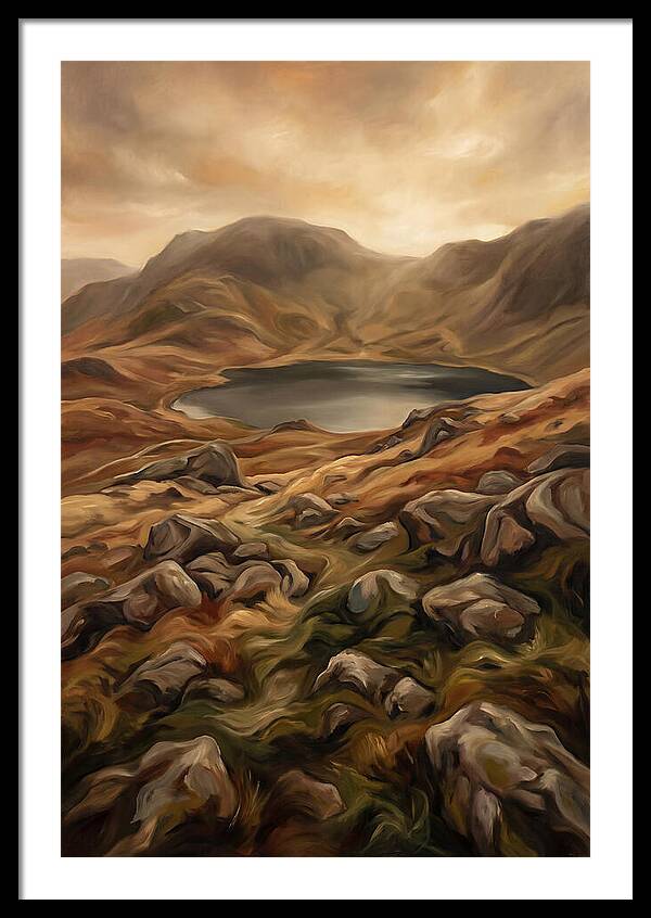 Mountain Tarn With Boulder Scramble