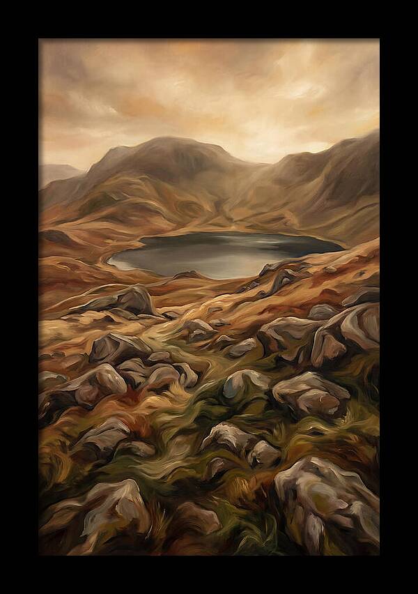 Mountain Tarn With Boulder Scramble