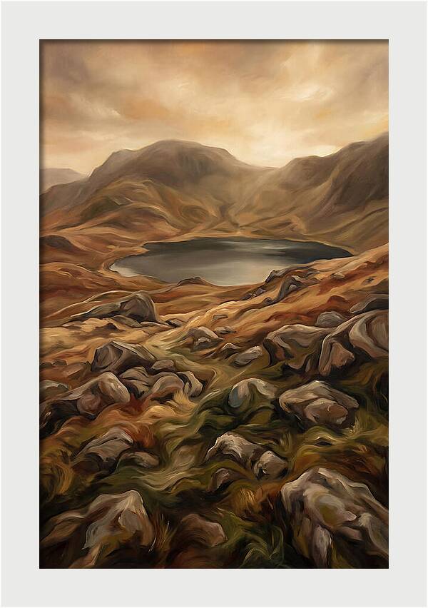 Mountain Tarn With Boulder Scramble