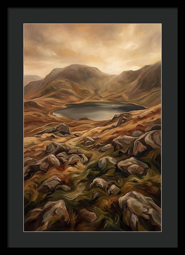 Mountain Tarn With Boulder Scramble