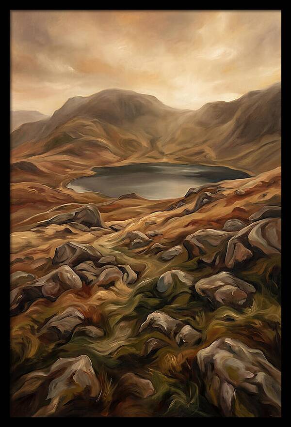 Mountain Tarn With Boulder Scramble