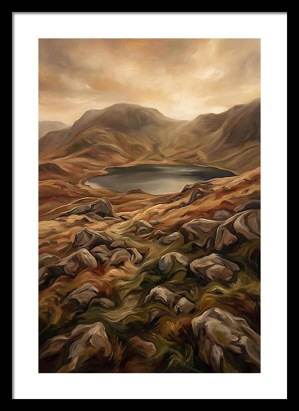 Mountain Tarn With Boulder Scramble