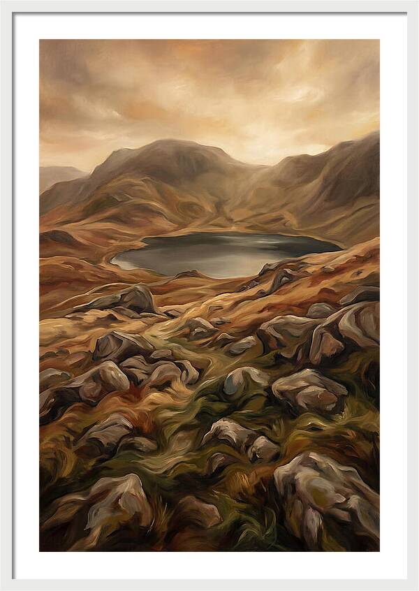 Mountain Tarn With Boulder Scramble