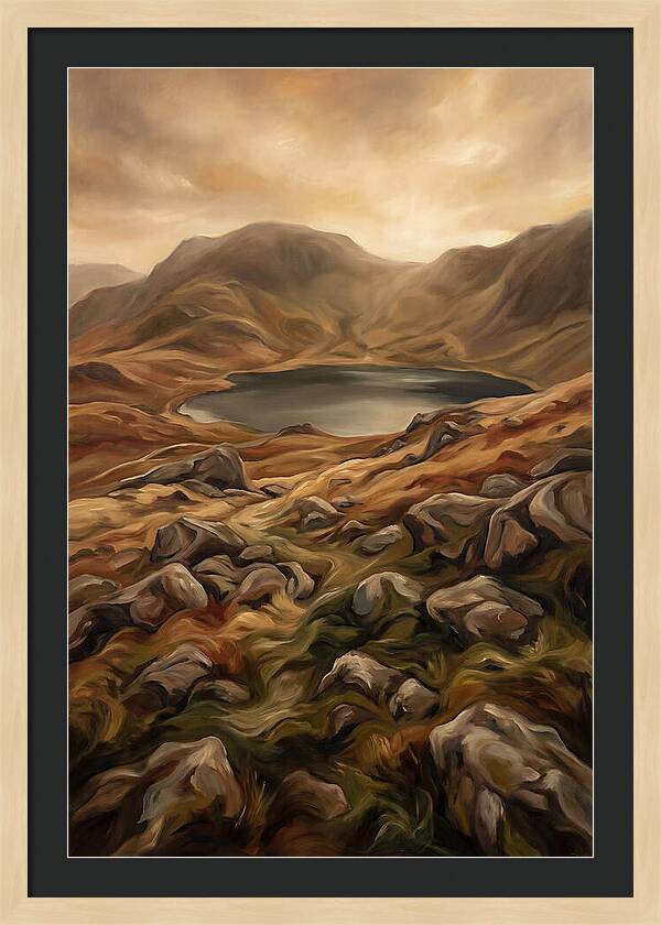 Mountain Tarn With Boulder Scramble