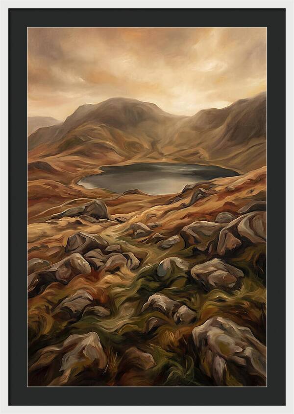 Mountain Tarn With Boulder Scramble