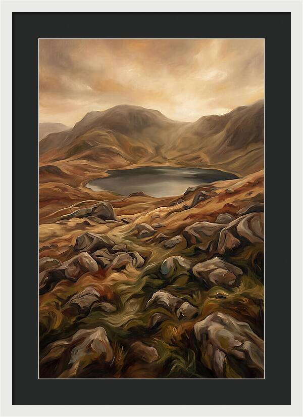 Mountain Tarn With Boulder Scramble