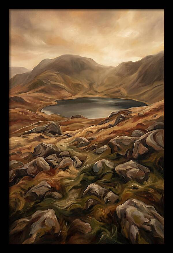 Mountain Tarn With Boulder Scramble