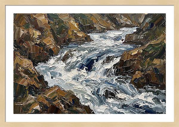 Mountain Torrent In Motion
