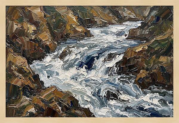 Mountain Torrent In Motion