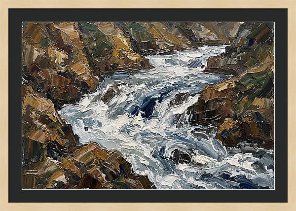Mountain Torrent In Motion
