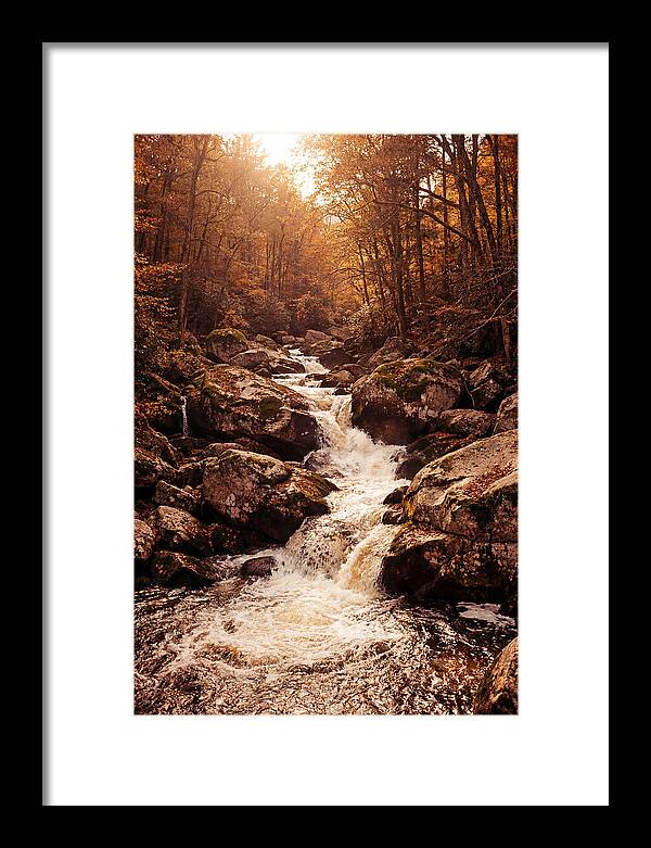 Mountain Torrent Over Granite