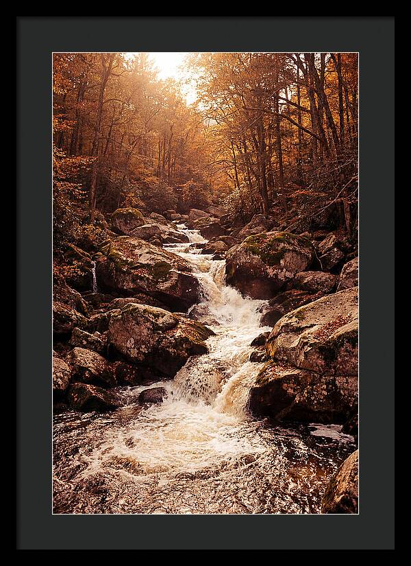 Mountain Torrent Over Granite