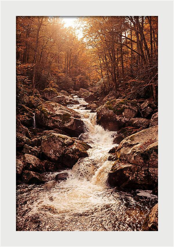 Mountain Torrent Over Granite