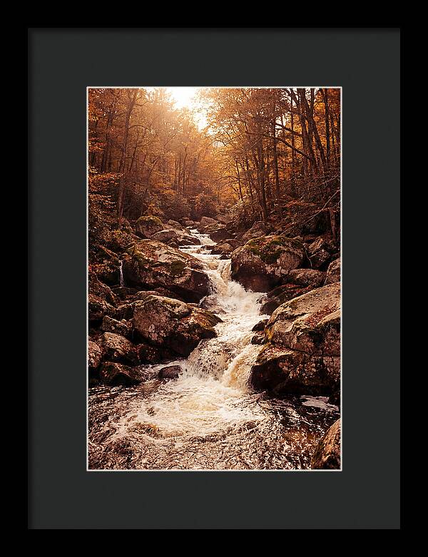 Mountain Torrent Over Granite