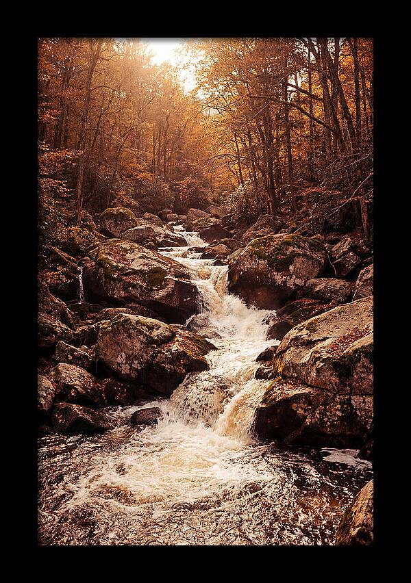 Mountain Torrent Over Granite