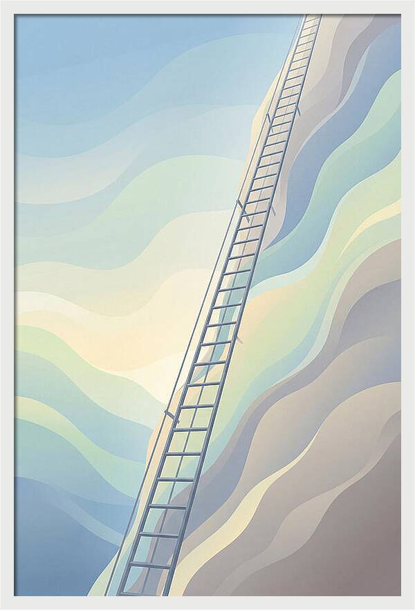 Mountain Via Ferrata Ladder