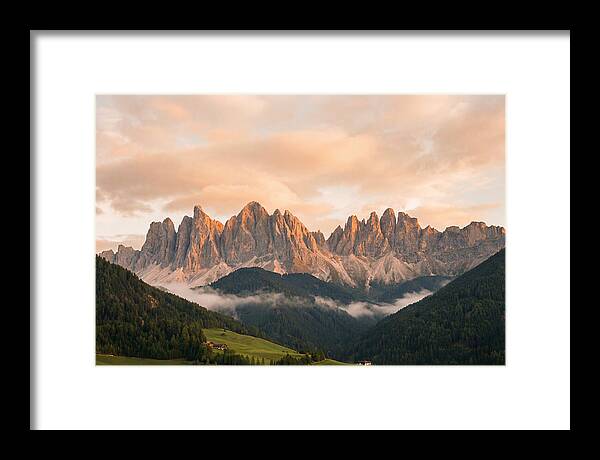 Mountain Vista At Dawn
