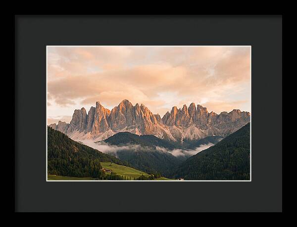 Mountain Vista At Dawn