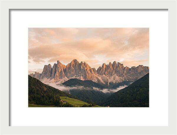 Mountain Vista At Dawn