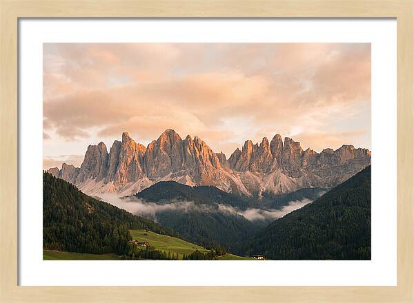 Mountain Vista At Dawn