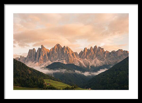 Mountain Vista At Dawn