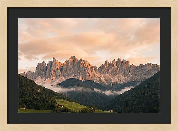 Mountain Vista At Dawn
