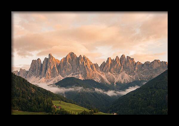 Mountain Vista At Dawn
