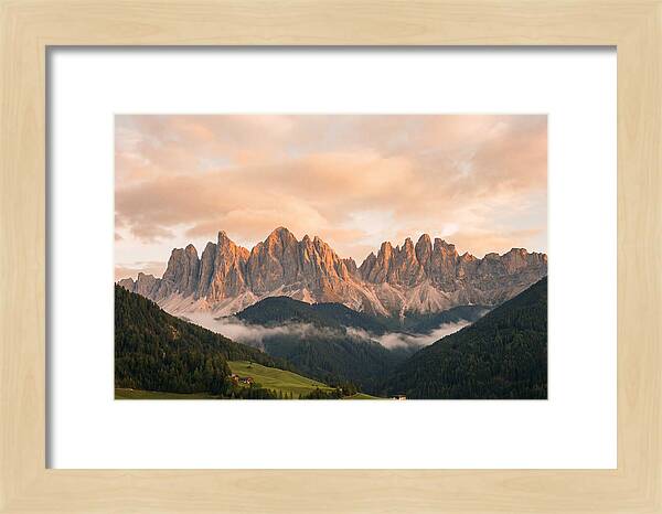 Mountain Vista At Dawn