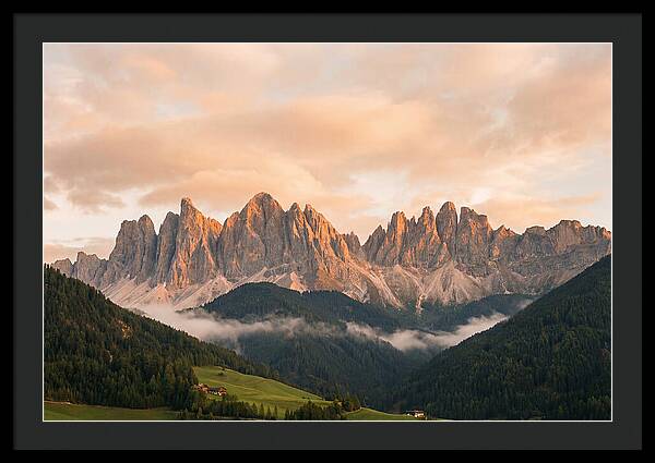 Mountain Vista At Dawn