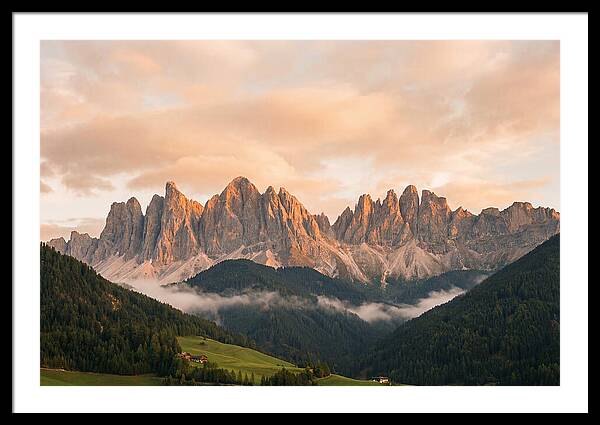 Mountain Vista At Dawn