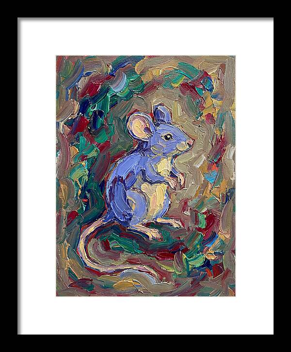 Mouse In Expressionist Style