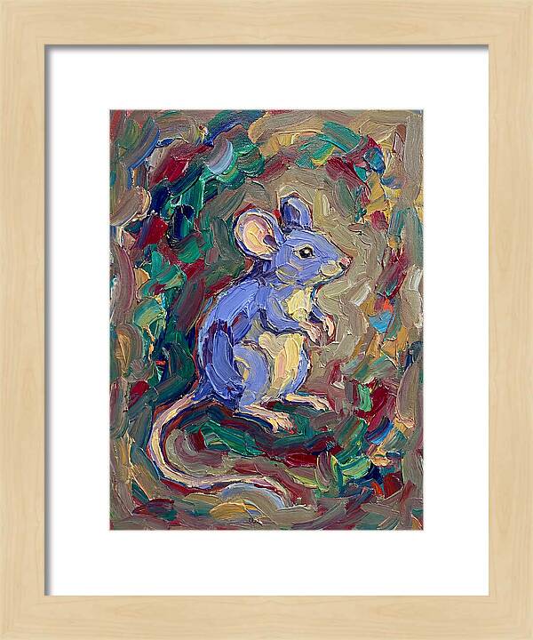 Mouse In Expressionist Style