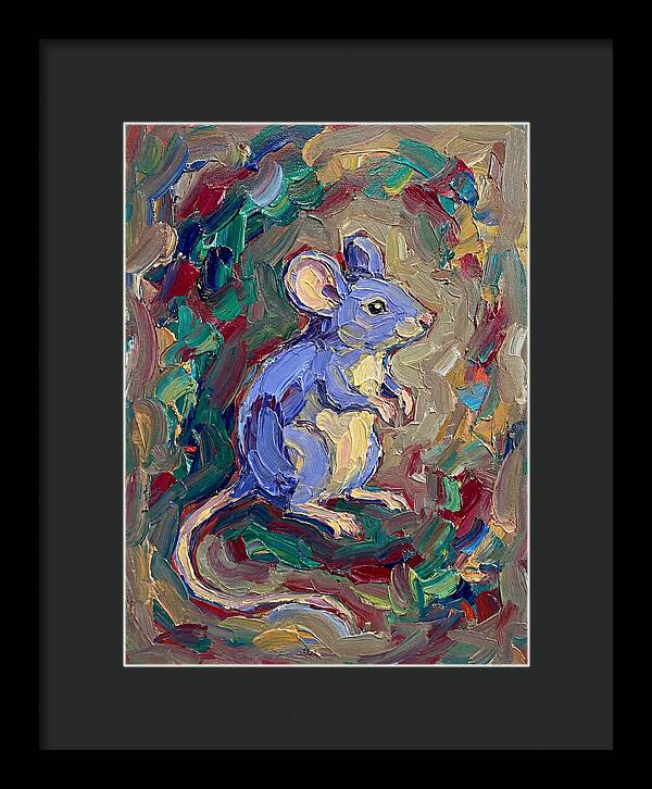 Mouse In Expressionist Style