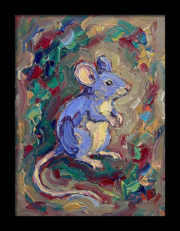 Mouse In Expressionist Style