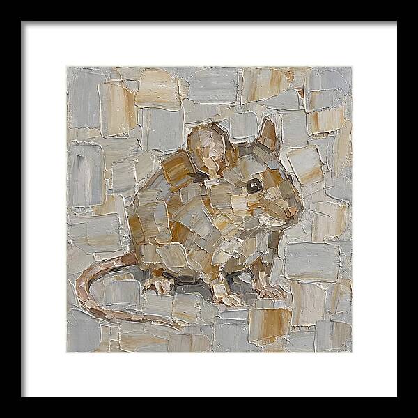 Mouse In Palette Knife Style