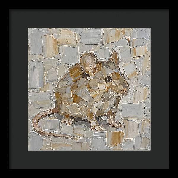 Mouse In Palette Knife Style