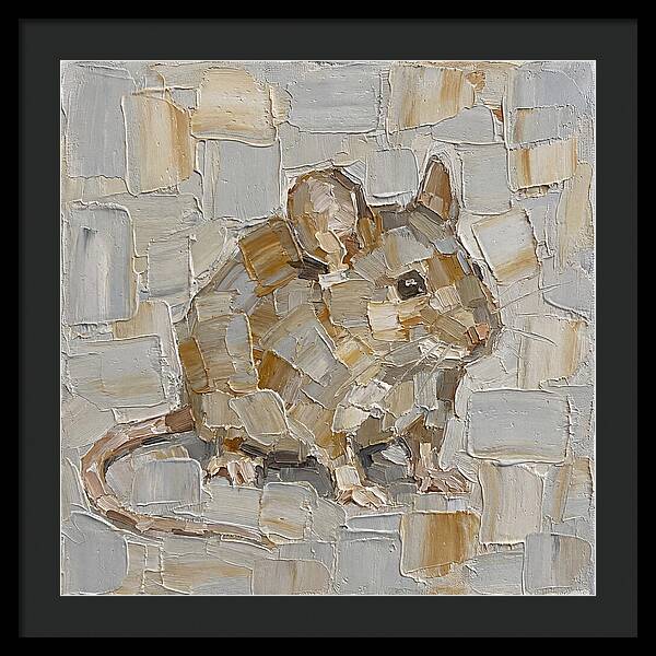 Mouse In Palette Knife Style