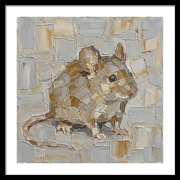 Mouse In Palette Knife Style